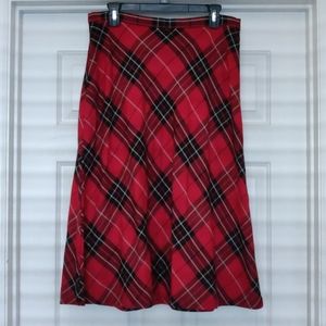 Plaid Skirt